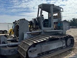 Crawler blasted back to bare metal